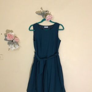 Calvin Klein size 8 navy blue dress